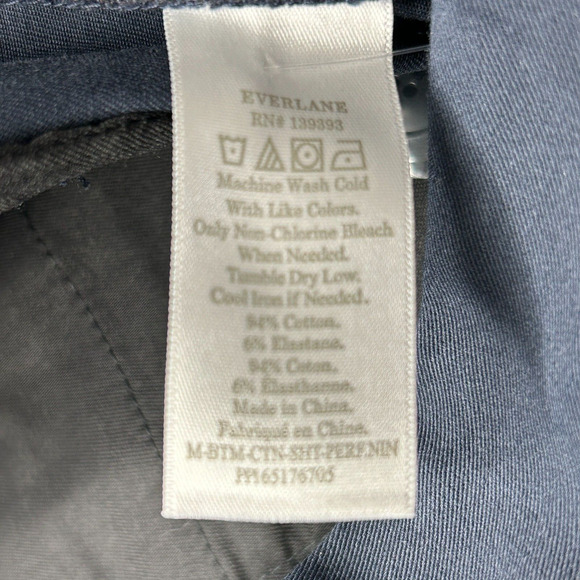 New Everlane The Slim Fit 9" Performance Chino Navy Blue Men's 31 NWT - Picture 9 of 9